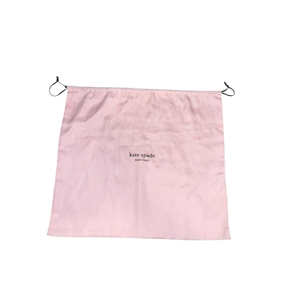 Kate Spade Lot Of 2 Large & Small Drawstring Dust Bag Size  Pink - Picture 2 of 7